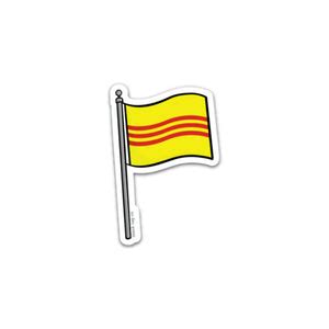 The South Vietnam Flag Sticker