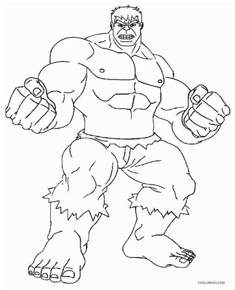 Free Printable Hulk Coloring Pages For Kids Cool2bkids Superhero