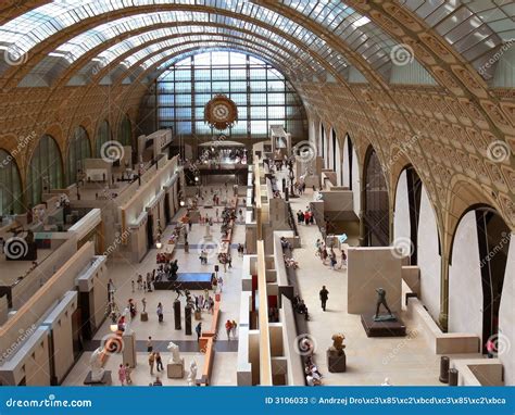 Inside of the Museum D Orsay Editorial Stock Photo - Image of ...