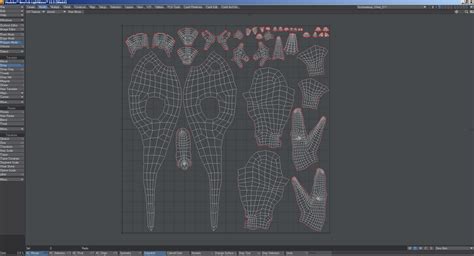 Lightwave 11 5 UV Mapping A Creature