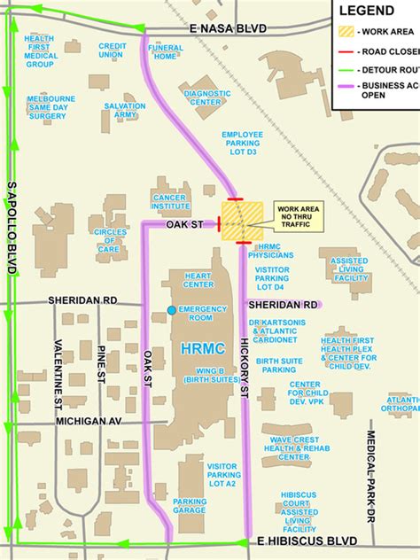 Holmes Regional Medical Center Map - Maping Resources