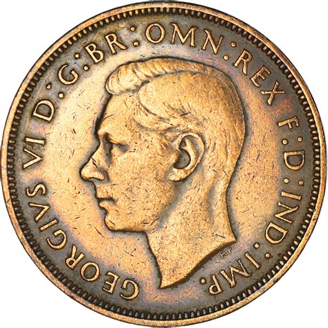 Moneda Gran Breta A George Vi Penn Compra Venta En