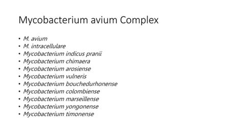 Mycobacterium avium Complex.pptx