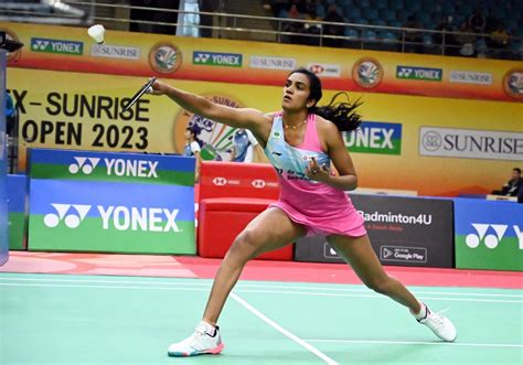 India Open Badminton Pv Sindhu Knocked Out Of Tournament In First