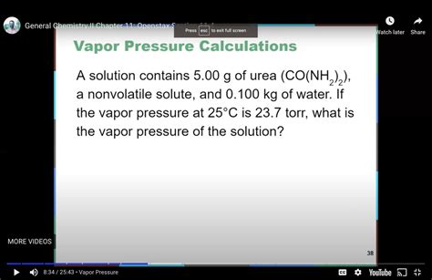 Solved A Solution Contains G Of Urea Co Nh A Nonvolatile