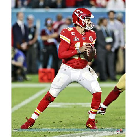 Unsigned Kansas City Chiefs Patrick Mahomes Fanatics Authentic Super