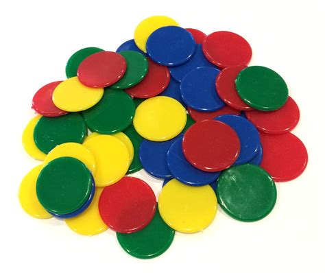 Game Counters Plastic 16mm Individual Mind Games