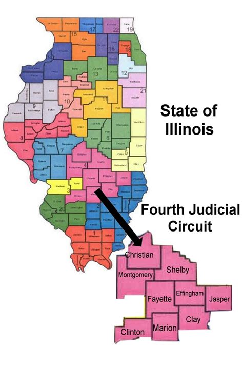 Map - Fourth Judicial Circuit Court of Illinois