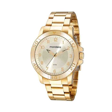 Relógio Mondaine Masculino Dourado 99591GPMVDE1 ELISTER