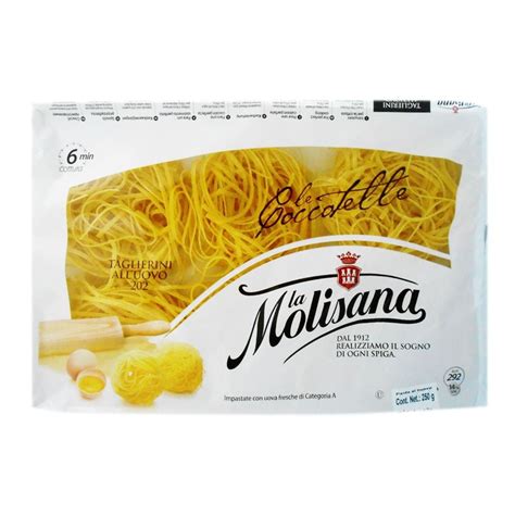 Taglierini La Molisana N202 Al Huevo 200 G Walmart