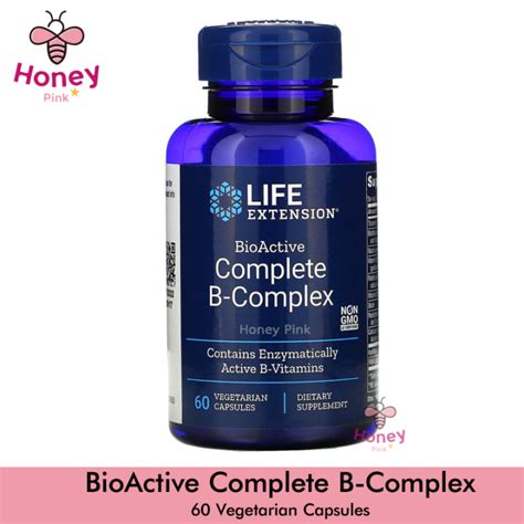 Life Extension BioActive Complete B Complex 60 Veg Capsules Lazada