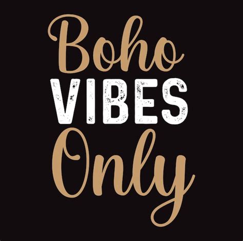 Premium Vector Boho Lettering Premium Vector Design