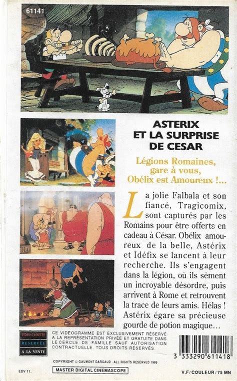 Astérix et la surprise de César The Internet Animation Database