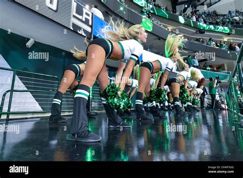 Dallas Stars Ice Girls Perform During The Los Angeles Kings At Dallas