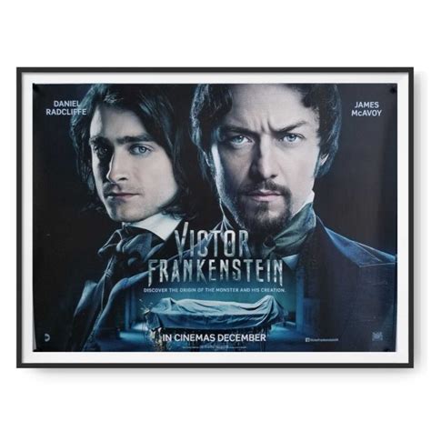 Victor Frankenstein (2015) Original UK Quad Poster - Cinema Poster Gallery