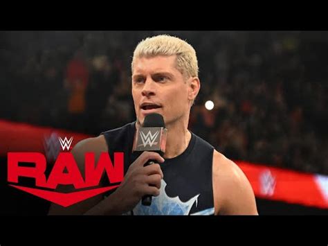 Cody Rhodes Reveals That Randy Orton Will Compete At Wargames Raw