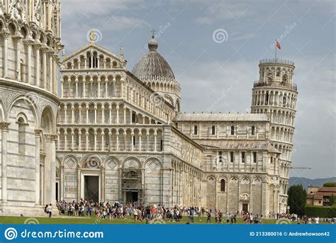 Pisa Italy 25 June 2018 Pisa Baptistery Battistero Di Pisa On