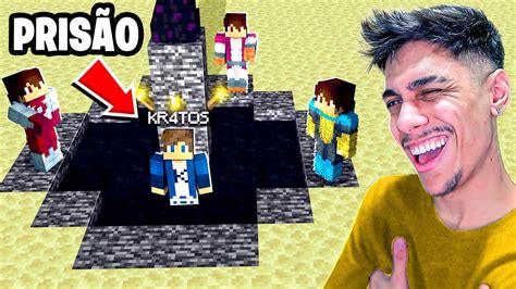 TROLLEI ELE no HERÓIS GUERRA no MINECRAFT Invencivel Guerra EP 2