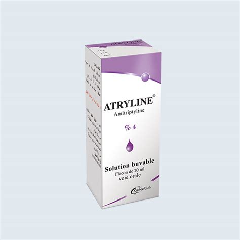 Atryline Amitriptyline Antid Presseurs Tricycliques Genericlab