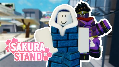 Star Platinum Roblox Sakura Stand Youtube