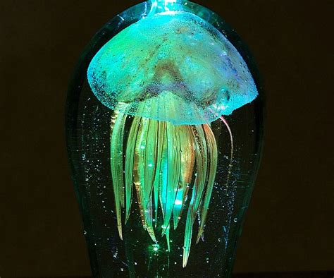 Glow In The Dark Jellyfish Paperweight