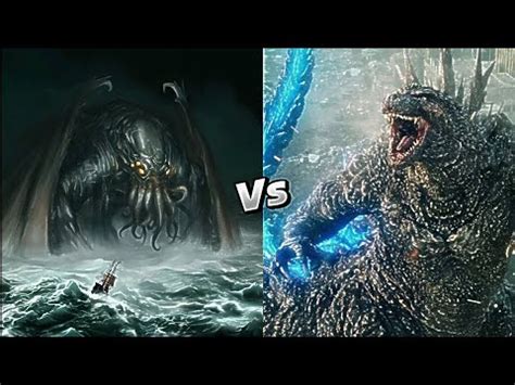 LOS Ningen Vs BLOOP EL GRAN MAJA GODZILLA CTHULHU Ocean VS