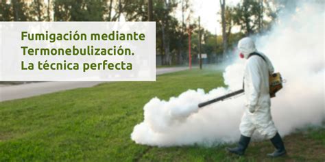 Fumigación mediante Termonebulización La técnica perfecta Fumigación