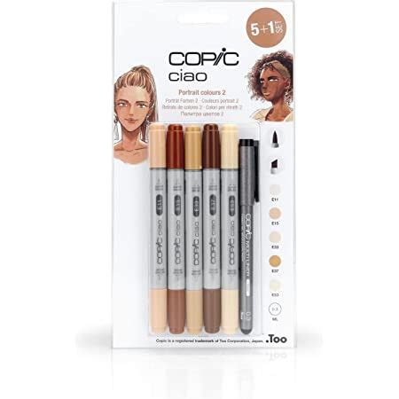 Copic Ciao Lot De Marqueurs De Dessin Set Multicolore Amazon Fr