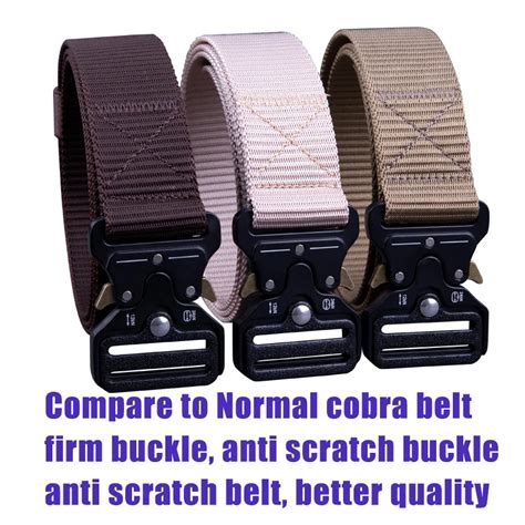 Heavy Duty Military Edc Rigger Nylon Webbing Tactical Belt For War