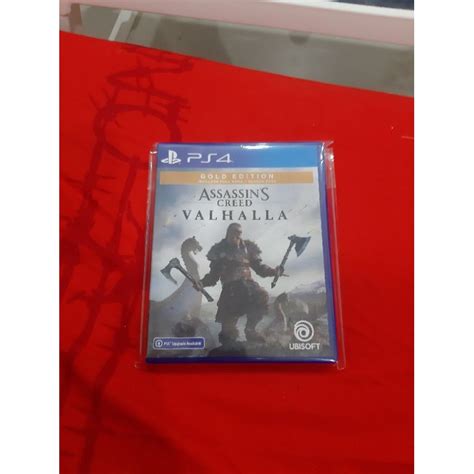 Ps4 Assassins Creed Valhalla Gold Edition Shopee Thailand