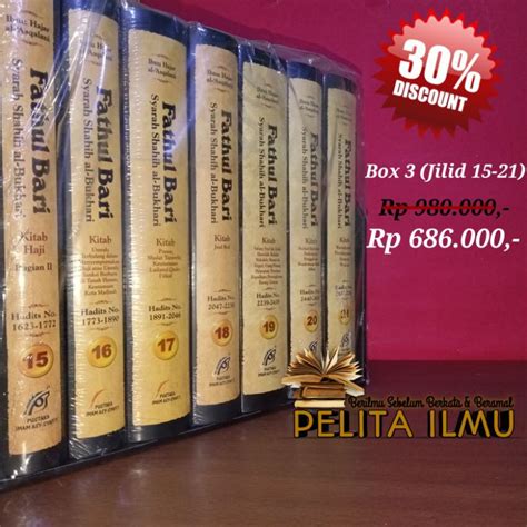 Jual Paket Buku Terjemah Fathul Bari Syarah Shahih Bukhari Box 3 Jilid