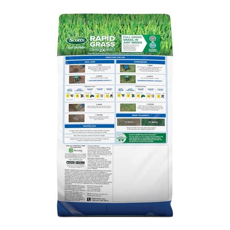 Scotts Turf Builder Rapid Grass Sun And Shade Mix Scotts