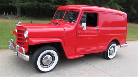 1950 Willys Panel Wagon Youtube