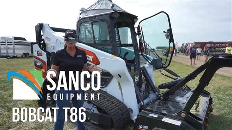 Bobcat T86 Sanco Equipment YouTube