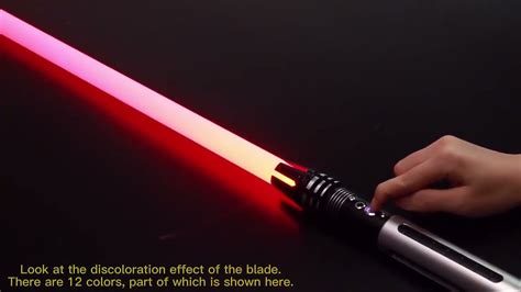 Saberfeast Lightsaber Heavy Dueling Rgb Laser Sword Metal Handle