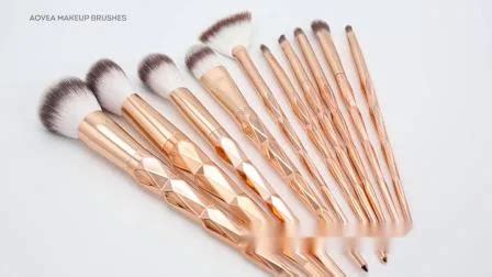 Pcs Unicorn Shiny Gold Diamond Makeup Brush Set China Pcs Makeup