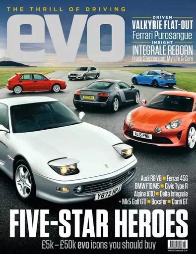 Evo Print Digital Magazine Subscription Isubscribe Co Uk