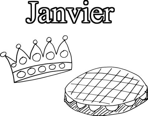 Coloriage Janvier Gratuit T L Charger Et Imprimer Gratuit Sur