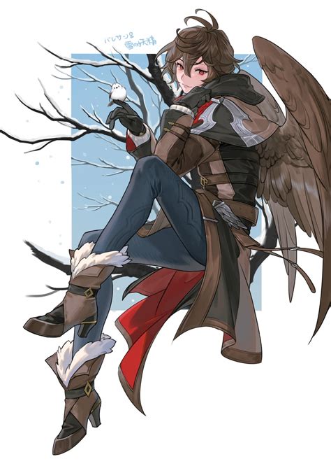 Sandalphon Granblue Fantasy Drawn By Sanditkgbf Danbooru