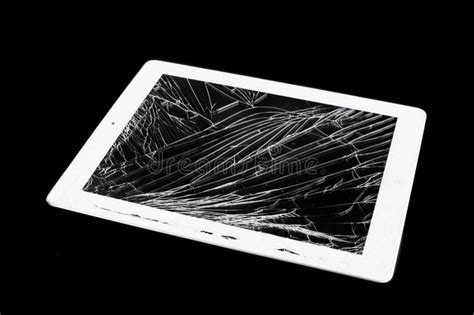 Broken Tablet Screen Background