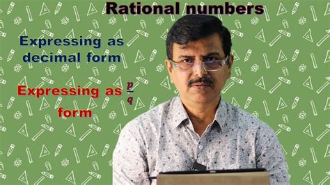 Decimal To Fraction Anand Sir Math Classes Rational Numbers Rational Numbers Class 9