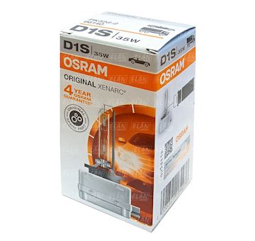 Xenonová výbojka D1S Osram Xenarc Original 85V 35W PK32d 2 66140