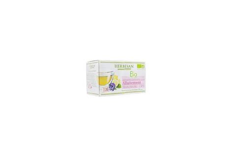 Pharmaservices Herbesan Infusion Bio Allaitement 20 Sachets