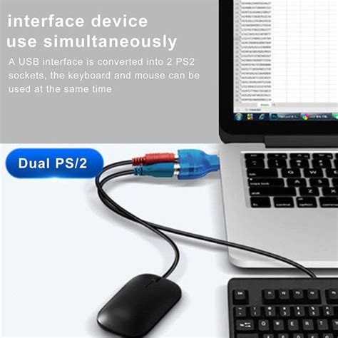 USB Stecker auf PS 2 Buchse Adapter für Maus Tastatur Kaufen auf