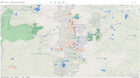 Waterloo Iowa Map