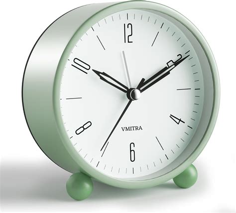 Buy Vmitra Analog Alarm Clock Inch Super Silent Non Ticking Small