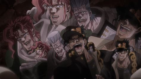 Jotaro Kakyoin And Polnareff Laughing Comp Jojos Bizarre Adventure