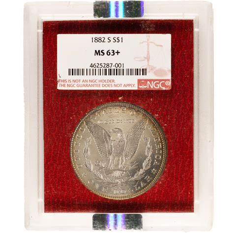 1882 S Silver Morgan Dollar Coins Ngc Ms63 Redfield Hoard ™