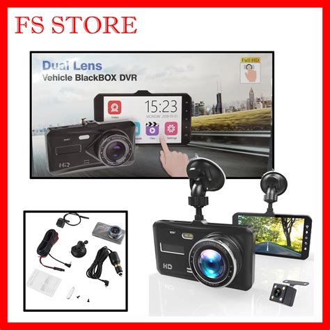 DUAL LENS VEHICLE BLACKBOX DVR FULL HD FREE 64GB | Lazada