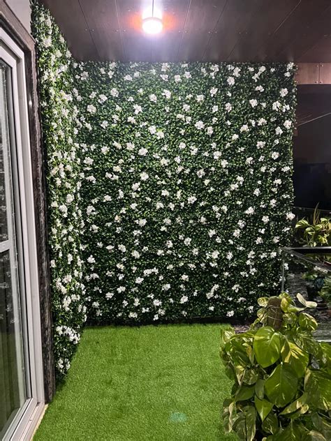 Pramod Plastic Artificial Green Wall At Rs Square Feet In Gurugram